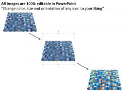 98693984 style puzzles matrix 1 piece powerpoint presentation diagram infographic slide