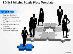 3d 3x3 missing puzzle piece 3