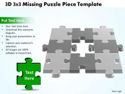 28480130 style puzzles missing 1 piece powerpoint presentation diagram infographic slide
