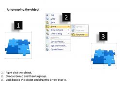 51289210 style puzzles matrix 1 piece powerpoint presentation diagram infographic slide