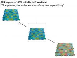95485470 style puzzles matrix 1 piece powerpoint presentation diagram infographic slide