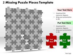 3d 8x8 missing puzzle piece template