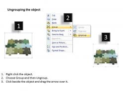 99840958 style puzzles matrix 1 piece powerpoint presentation diagram infographic slide