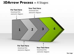 3d arrow process 4 stages 1