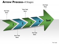 3d arrow process 4 stages 2