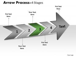 3d arrow process 4 stages 2