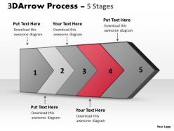 3d arrow process 5 stages 1