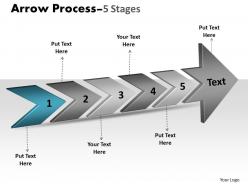 3d arrow process 5 stages 2