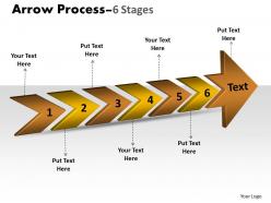 3d arrow process 6 stages 2