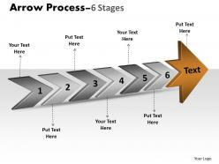 3d arrow process 6 stages 2