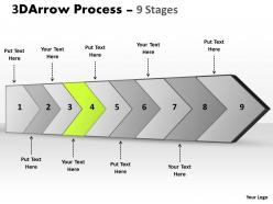 3d arrow process 9 stages 1