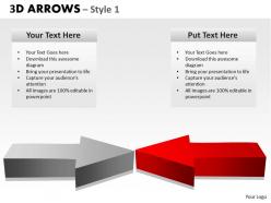 3d arrows style 1 powerpoint slides and ppt templates 0412