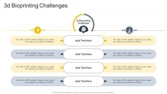 3d Bioprinting Challenges In Powerpoint And Google Slides Cpp