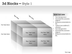 3d blocks style 1 ppt 6