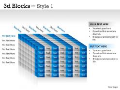 3d blocks style 30
