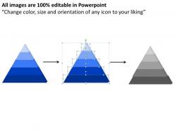 30278948 style layered pyramid 5 piece powerpoint presentation diagram infographic slide