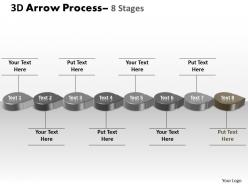 3d circle arrow 8 stages 4