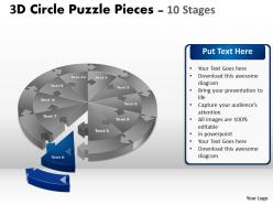 45785895 style puzzles circular 10 piece powerpoint presentation diagram infographic slide