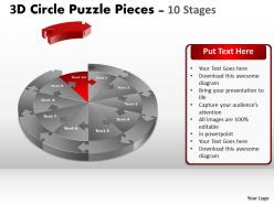 45785895 style puzzles circular 10 piece powerpoint presentation diagram infographic slide