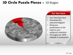 94492026 style puzzles circular 10 piece powerpoint presentation diagram infographic slide