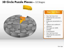 58349153 style puzzles circular 12 piece powerpoint presentation diagram infographic slide