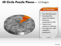 38548832 style puzzles circular 12 piece powerpoint presentation diagram infographic slide