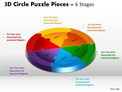 53156481 style puzzles circular 6 piece powerpoint presentation diagram infographic slide