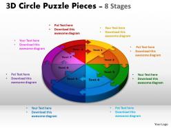 92839381 style puzzles circular 8 piece powerpoint presentation diagram infographic slide