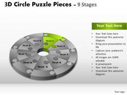 12053861 style puzzles circular 9 piece powerpoint presentation diagram infographic slide