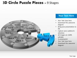 12053861 style puzzles circular 9 piece powerpoint presentation diagram infographic slide