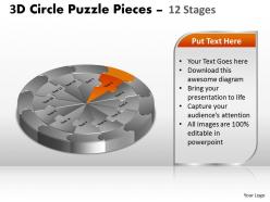 41730895 style division pie-jigsaw 12 piece powerpoint template diagram graphic slide