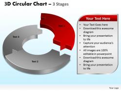 3d circular chart 3 stages powerpoint slides and ppt templates 0412