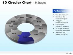 61747573 style puzzles circular 9 piece powerpoint presentation diagram infographic slide