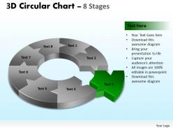 3d circular diagram chart 8 stages 3