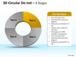 3d circular donut 4 stages 1