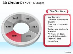 3d circular donut 6 stages circular 2