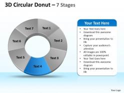 81230099 style division donut 7 piece powerpoint template diagram graphic slide
