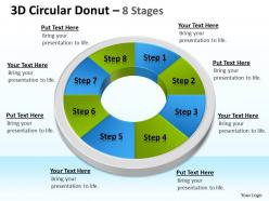 3d circular donut 8 stages templates 2