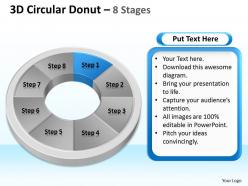 3d circular donut 8 stages templates 2