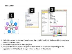3d circular flow design of seven stages spoke diagram powerpoint templates