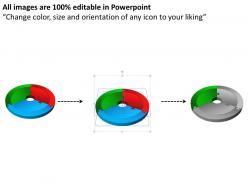 88587001 style puzzles circular 3 piece powerpoint presentation diagram infographic slide