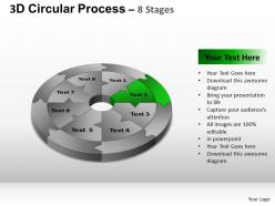 3d Circular Process Cycle Diagram Chart 8 Stages Design 2 Ppt Templates 0412
