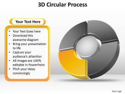 29712920 style cluster surround 4 piece powerpoint template diagram graphic slide