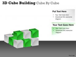 3D Cube Building Cube By Cube PPT 31