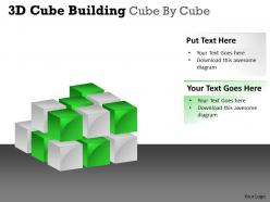 3D Cube Building Cube By Cube PPT 35