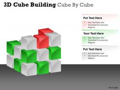 3D Cube Building Cube By Cube PPT 41