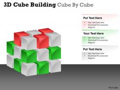 3D Cube Building Cube By Cube PPT 43