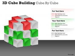 3D Cube Building Cube By Cube PPT 45