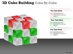 3D Cube Building Cube By Cube PPT 46