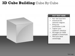 3D Cube Building Cube By Cube PPT 47